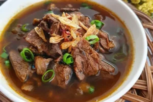 Membuat Kaldu Sapi Rawon